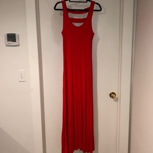 Red Maxi Dress